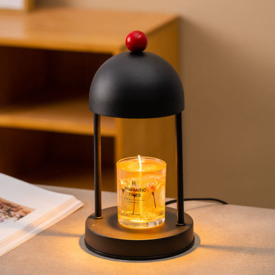 Modern Simple Iron Dome 2-Light Melting Wax Table Lamp