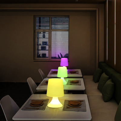 Nordic Creative RGB PE Waterproof LED Night Light Table Lamp