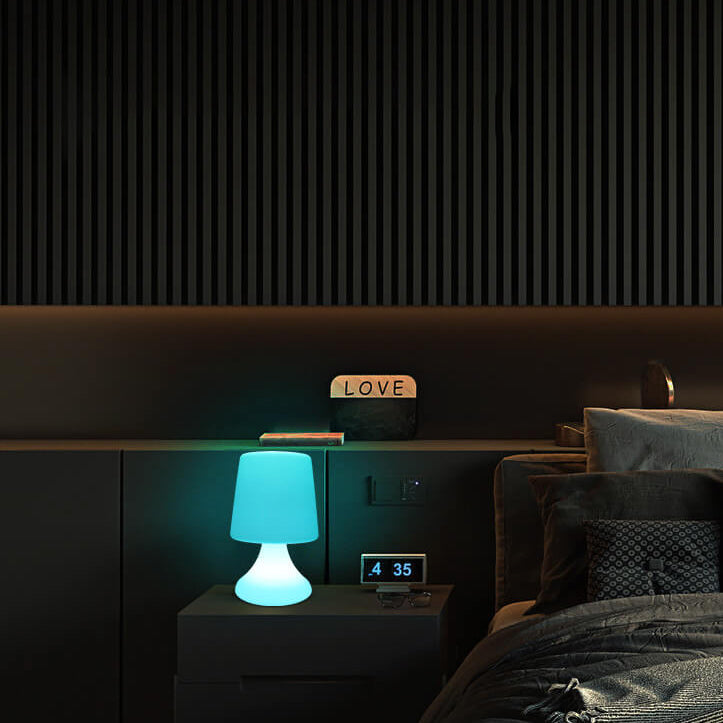 Nordic Creative RGB PE wasserdichte LED-Nachtlicht-Tischlampe