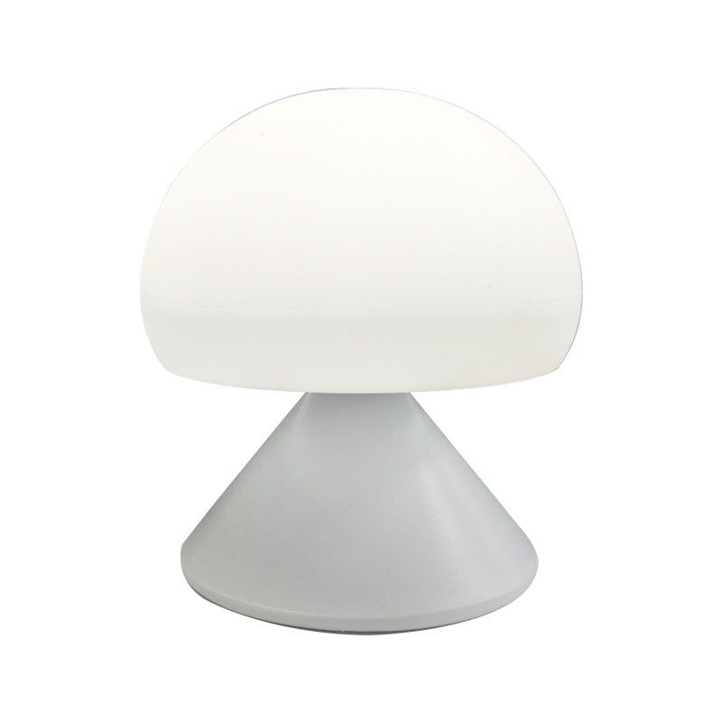 Lampe de table LED en forme de champignon rond en silicone intelligent et créatif 