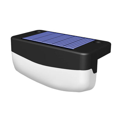 Solar Outdoor Step Light Waterproof LED Path Garden Landscape Step Stair Deck Lights