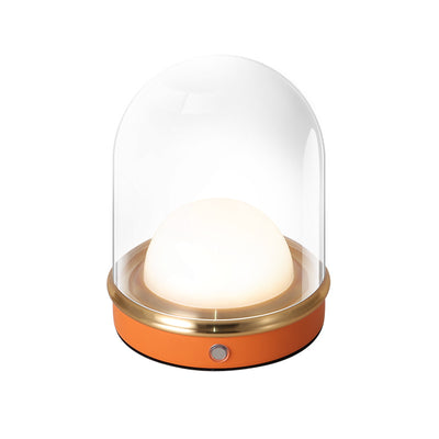 Lampe de table d'extérieur rechargeable à LED en acrylique, capsule spatiale créative nordique