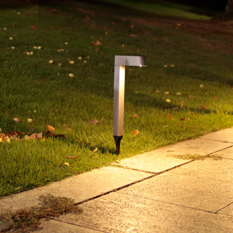 Einfaches quadratisches flaches LED-im Freien wasserdichtes Garten-Boden-Einsatz-Landschaftslicht 