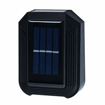 Outdoor Solar Square Light Control Sensor LED Waterproof Garden Wall Sconce Lamp