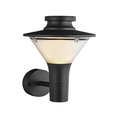 Modern Outdoor Waterproof Geometric Column 1-Light Patio Wall Sconce Lamp