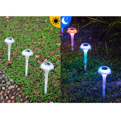 Outdoor Solar Jellyfish Light Control Induction LED Ground Insert Garden Landscape Light