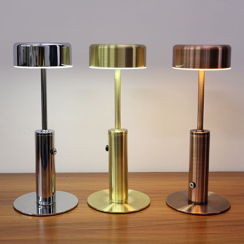 Creative Retro Cylindrical LED Charging Night Light Table Lamp