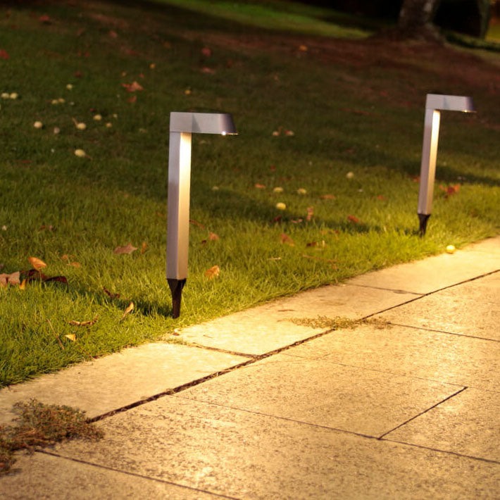 Einfaches quadratisches flaches LED-im Freien wasserdichtes Garten-Boden-Einsatz-Landschaftslicht 