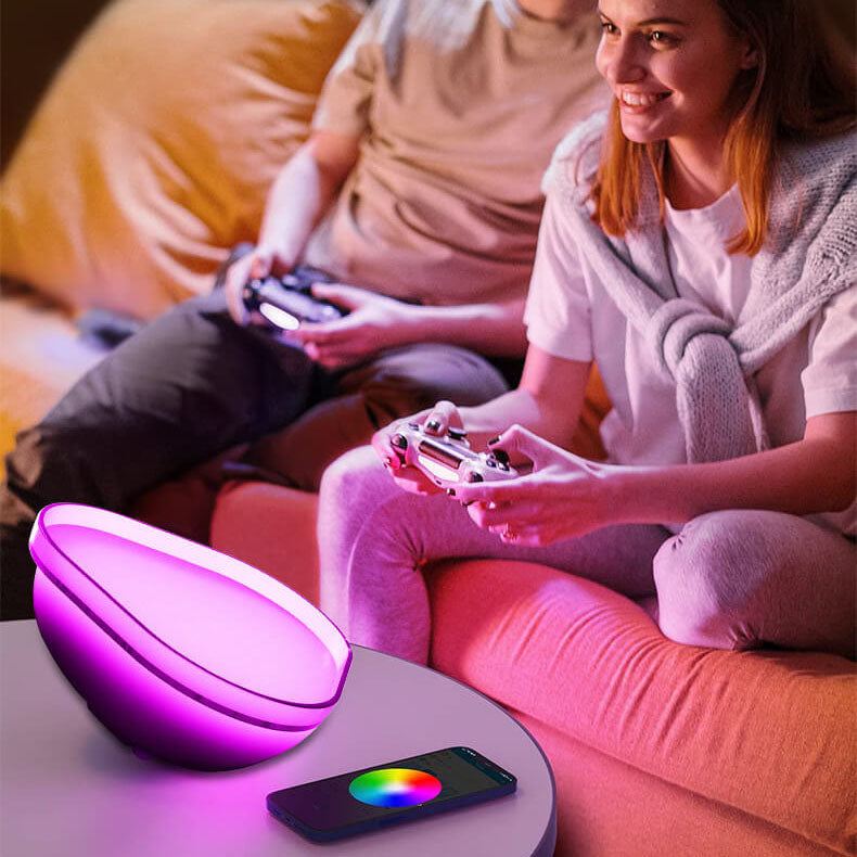 Creative RGB Bowl Bluetooth APP LED-Atmosphären-Tischlampe