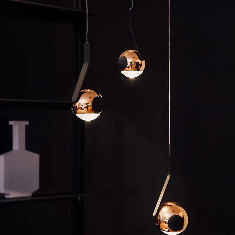 Modern Minimalist Iron  Round Ball LED Pendant Light