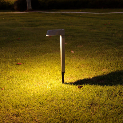 Einfaches quadratisches flaches LED-im Freien wasserdichtes Garten-Boden-Einsatz-Landschaftslicht 