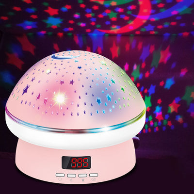 Modern Creative Mushroom Star ABS Projection Light Night Light