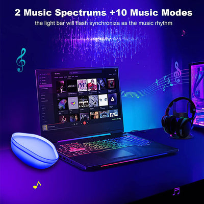 Creative RGB Bowl Bluetooth APP LED Atmosphere Table Lamp