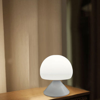 Kreative intelligente Silikon-runde Pilz-LED-Nachtlicht-Tischlampe 