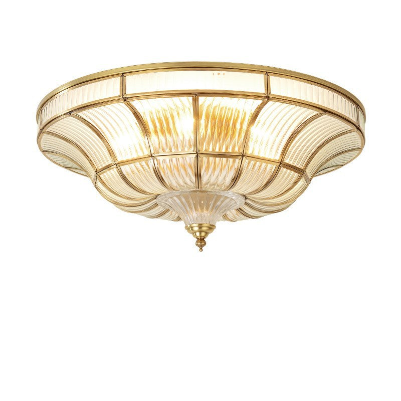 Modern Lights Luxury All-copper 3/6-Light Flush Mount Ceiling Light