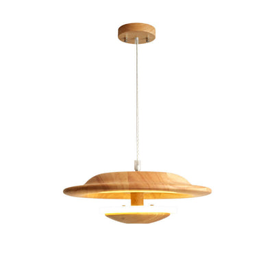 Creative Nordic Log Mushroom Design LED Pendant Light