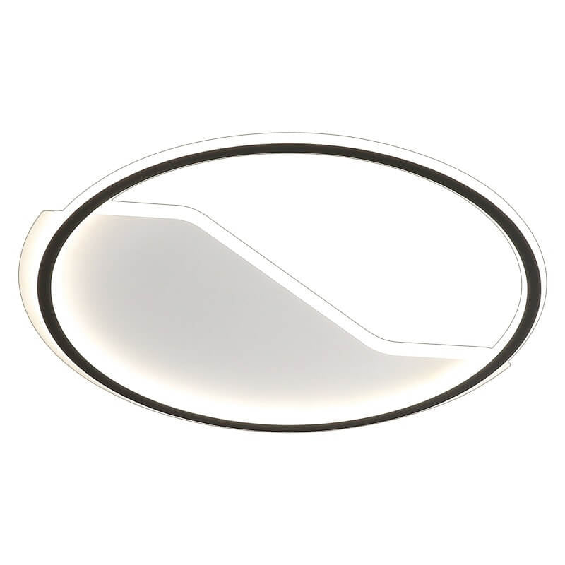 Lumière LED encastrée créative ronde simple moderne nordique 