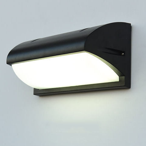 Modern Outdoor Waterproof PC Shade LED Outdoor Wall Sconce Lamp