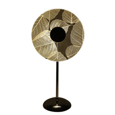 Modern Acrylic Creative Leaf Pattern Design LED Ambient Night Light Table Lamp