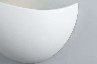 Creative Minimalist Half Round Aluminum LED Wall Sconce Lamp