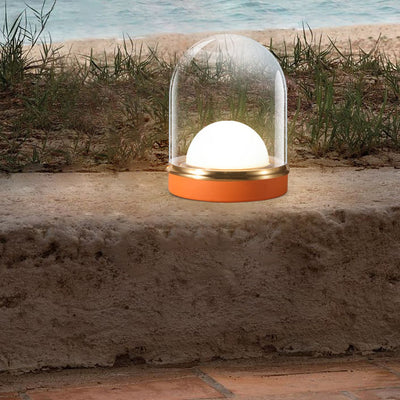 Nordic Creative Space Capsule Acrylic LED Rechargeable Outdoor Table Lamp