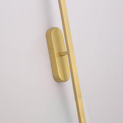 Modern Minimalist Copper LED Wall Sconce Lamp