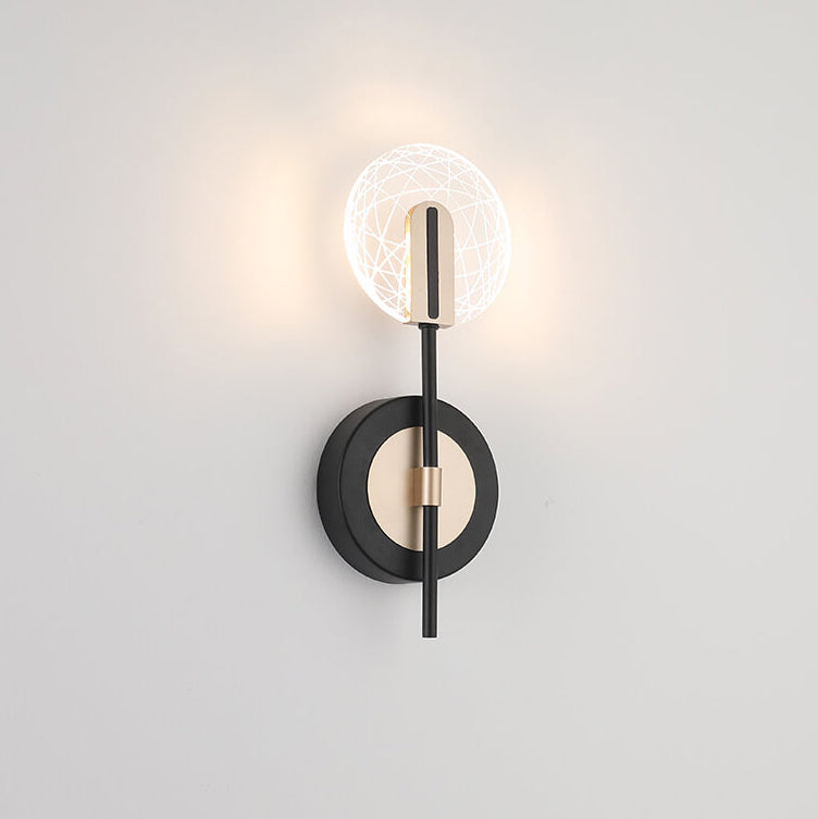 Modern Acrylic Rotatable 1/2-Light LED Wall Sconce Lamp