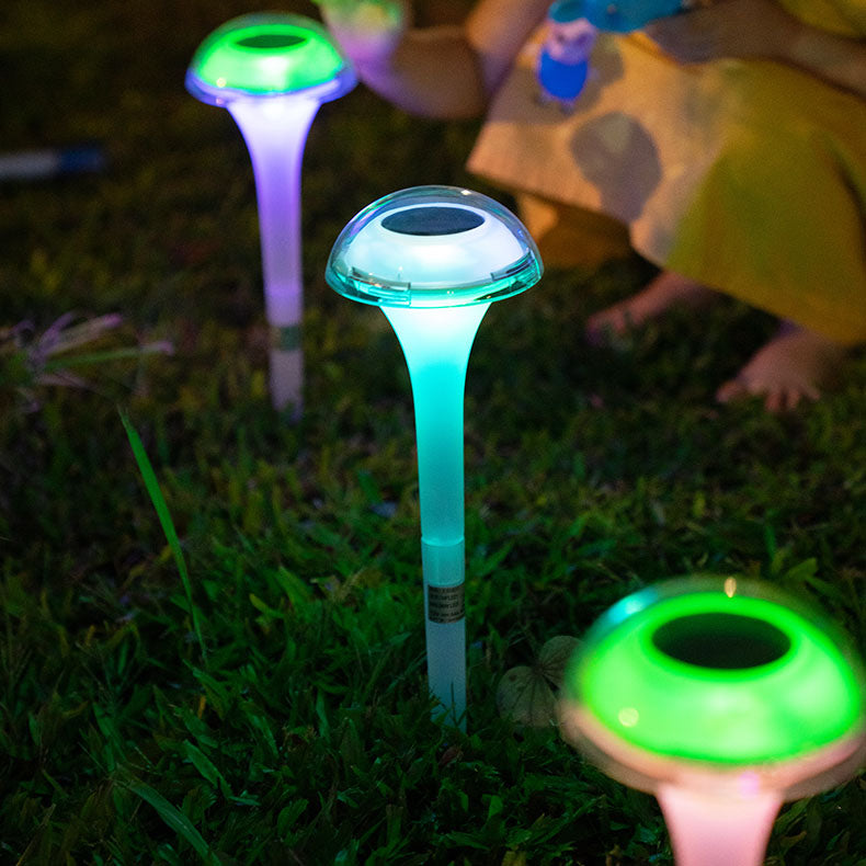 Outdoor Solar Jellyfish Light Control Induction LED Ground Insert Garden Landscape Light