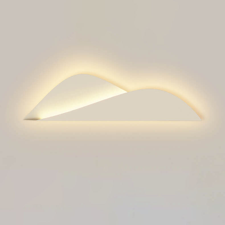 Modern Minimalist Mountains Design Iron LED Wall Sconce Lamp