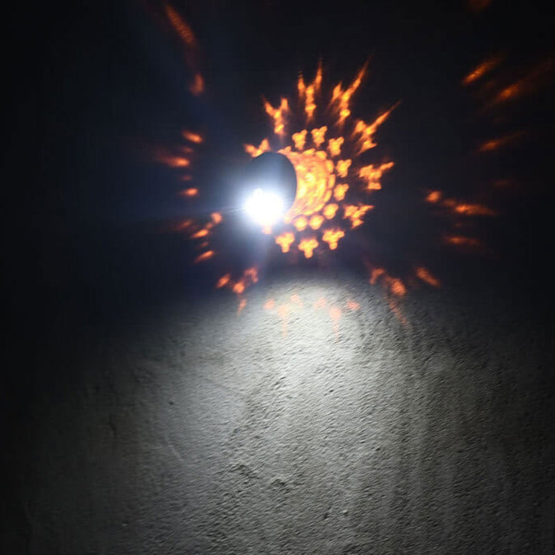 Projection de flamme solaire ananas, lampe d&