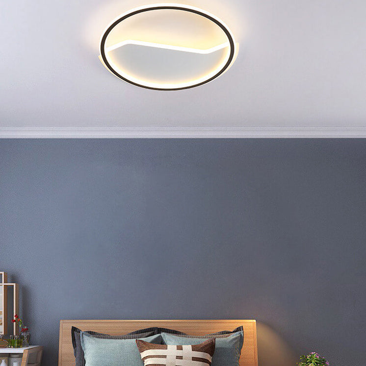 Nordic Modern Simple Round Creative LED Flush Mount Light