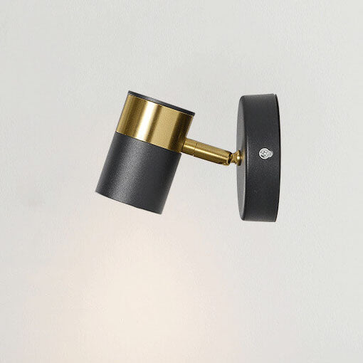 Modern Light Luxury Cylindrical 1-Light Wall Sconce Lamp