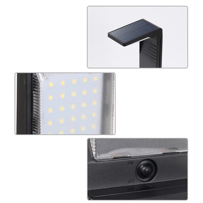 Simple Solar Square Flat LED Outdoor Waterproof Garden Ground Insert Landscape Light