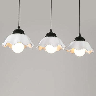 Nordic Rustic Hardware Ceramic 1/3-Light Pendant Light