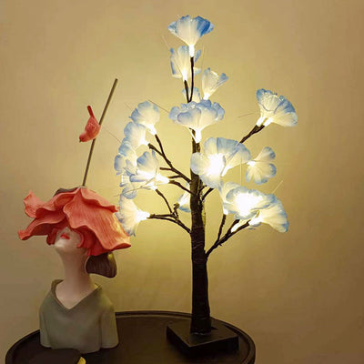 Baum LED Birke Dekorative Licht LED Tischlampe