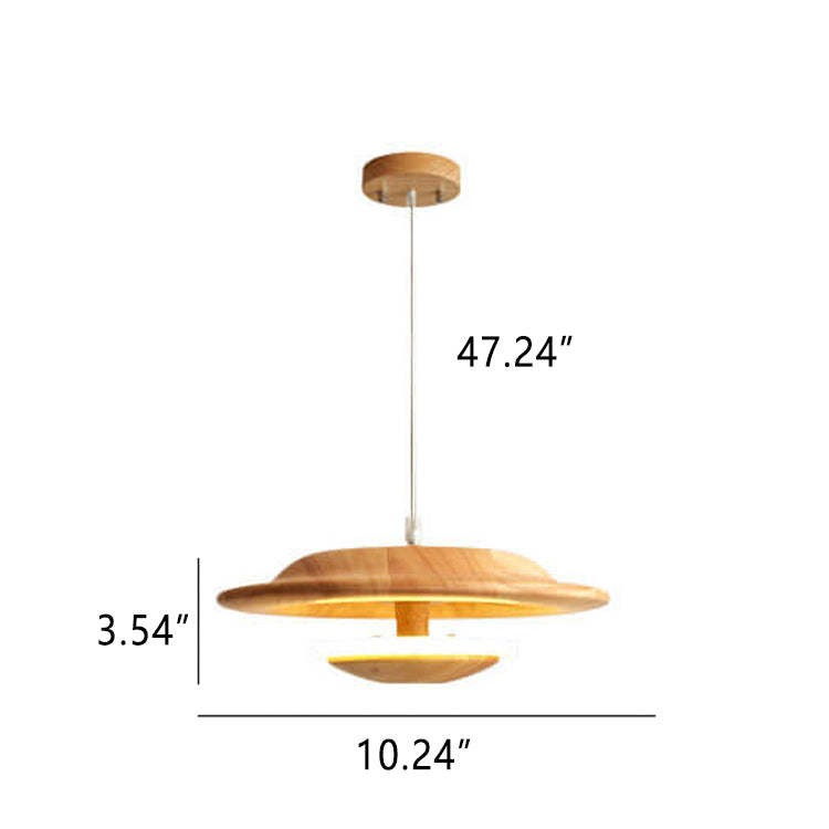 Kreative LED-Pendelleuchte im nordischen Baumstamm-Pilz-Design 