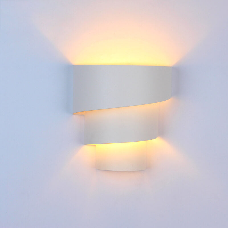 Moderne, minimalistische dreischichtige 1-Licht-Wandleuchte 