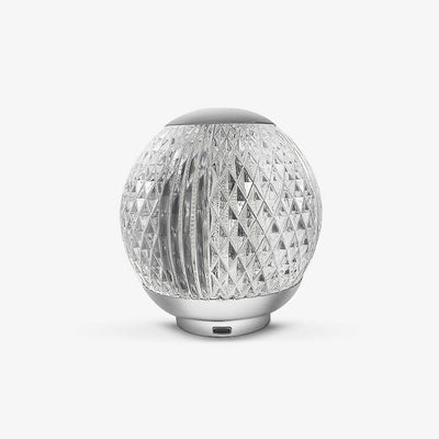 Moderne kreative Acryl-Kristallkugel-LED wiederaufladbare Touch-Nachtlicht-Tischlampe