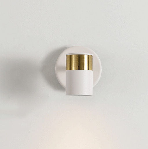 Modern Light Luxury Cylindrical 1-Light Wall Sconce Lamp