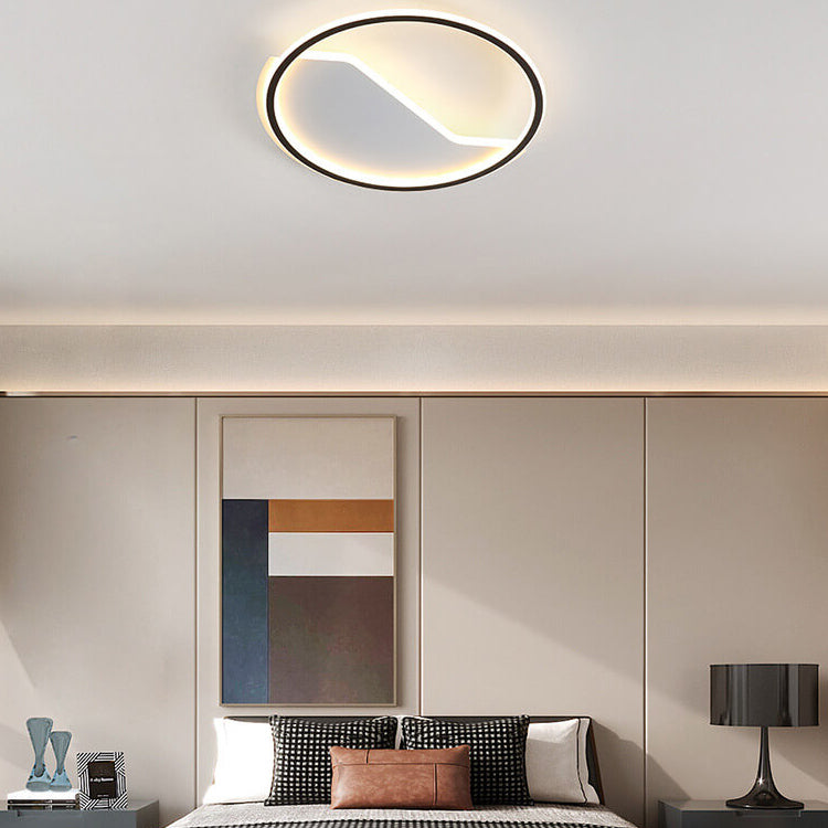 Nordic Modern Simple Round Creative LED Flush Mount Light