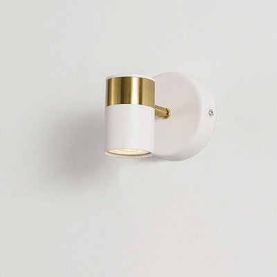 Modern Light Luxury Cylindrical 1-Light Wall Sconce Lamp