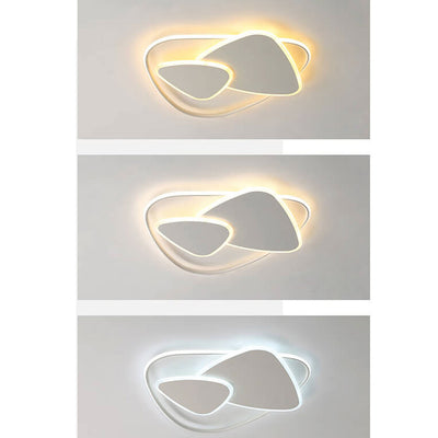 Minimalist Creative Geometric Triangle LED Flush Mount Ceiling Light