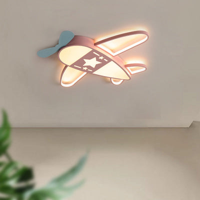Lampe LED encastrée en forme d'avion, Art déco moderne, PC créatif pour enfants 