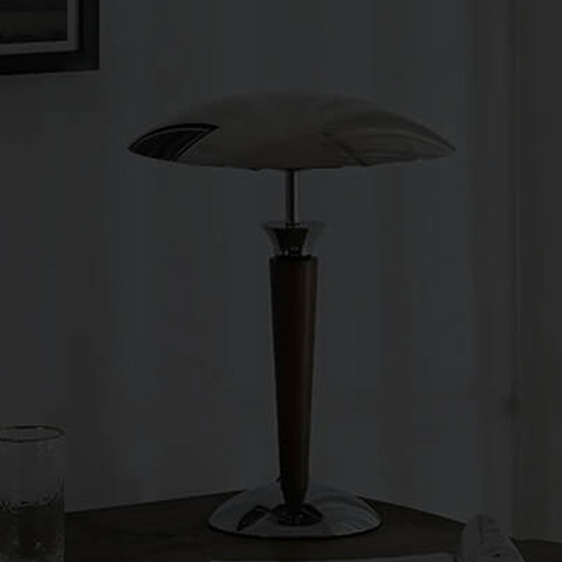 Lampe de table à 1 lumière minimaliste japonaise en bois massif 