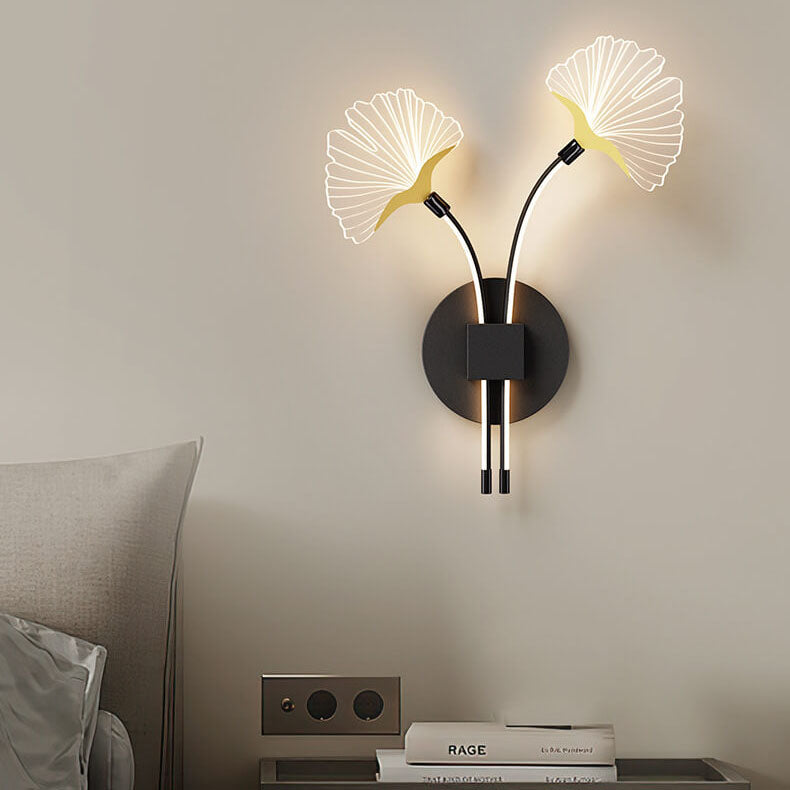 Moderne minimalistische drehbare LED-Wandleuchte