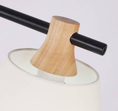 Modern Creative Feather Fishing Rod 1-Light Table Lamp