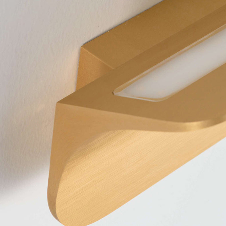 Nordic Simple Square Flat Bending LED Wall Sconce Lamp