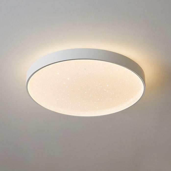 Modern Creative Round Starry Sky Effect LED Flush Mount Ceiling Light