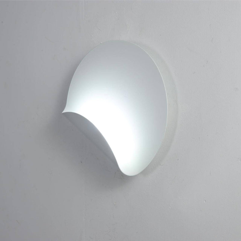 Nordic Creative Iron White Eclipse Design LED-Wandleuchte 