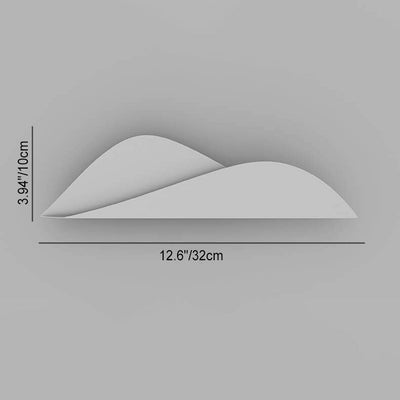 Moderne minimalistische drehbare LED-Wandleuchte